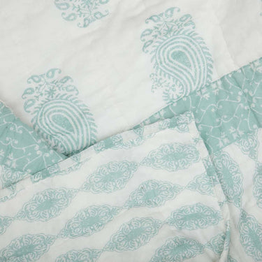 Avani Sea Glass King Quilt 105Wx95L VHC Brands - The Fox Decor